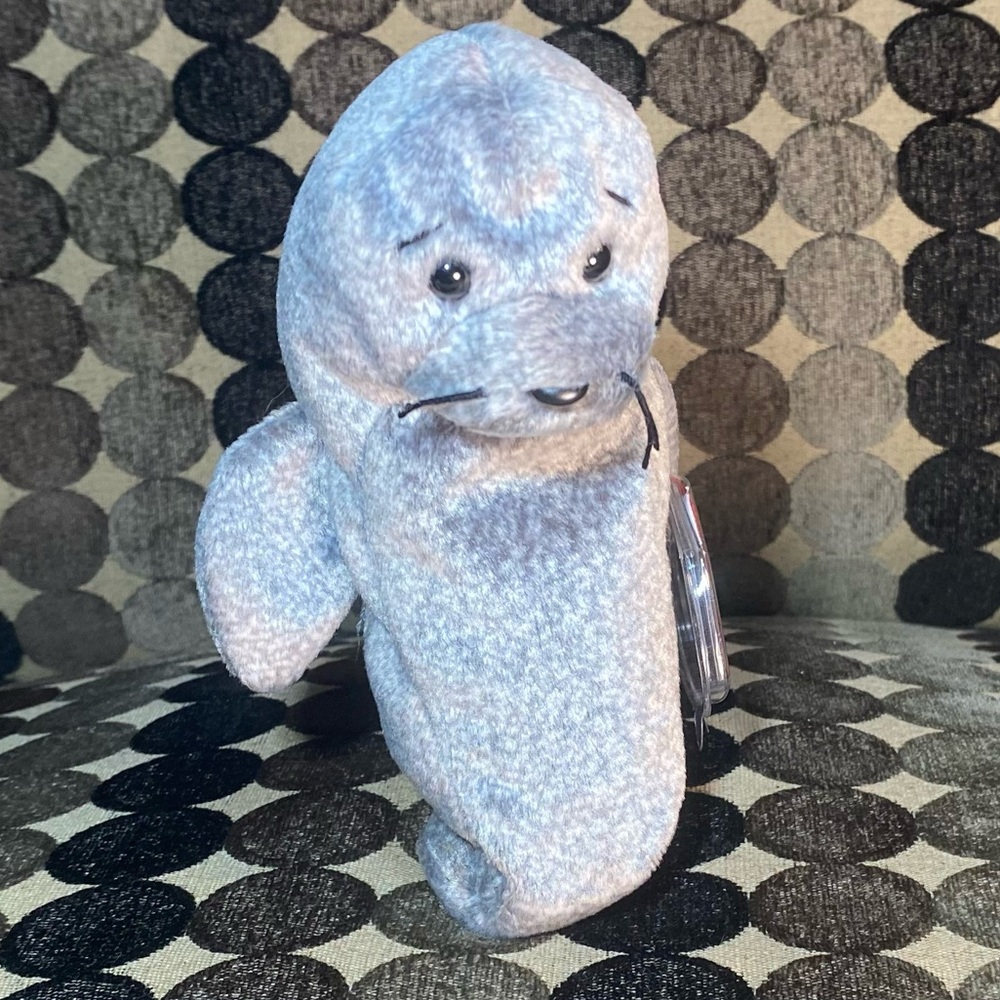 ty Beanie Babies Slippery 1999 P.E. Pellets